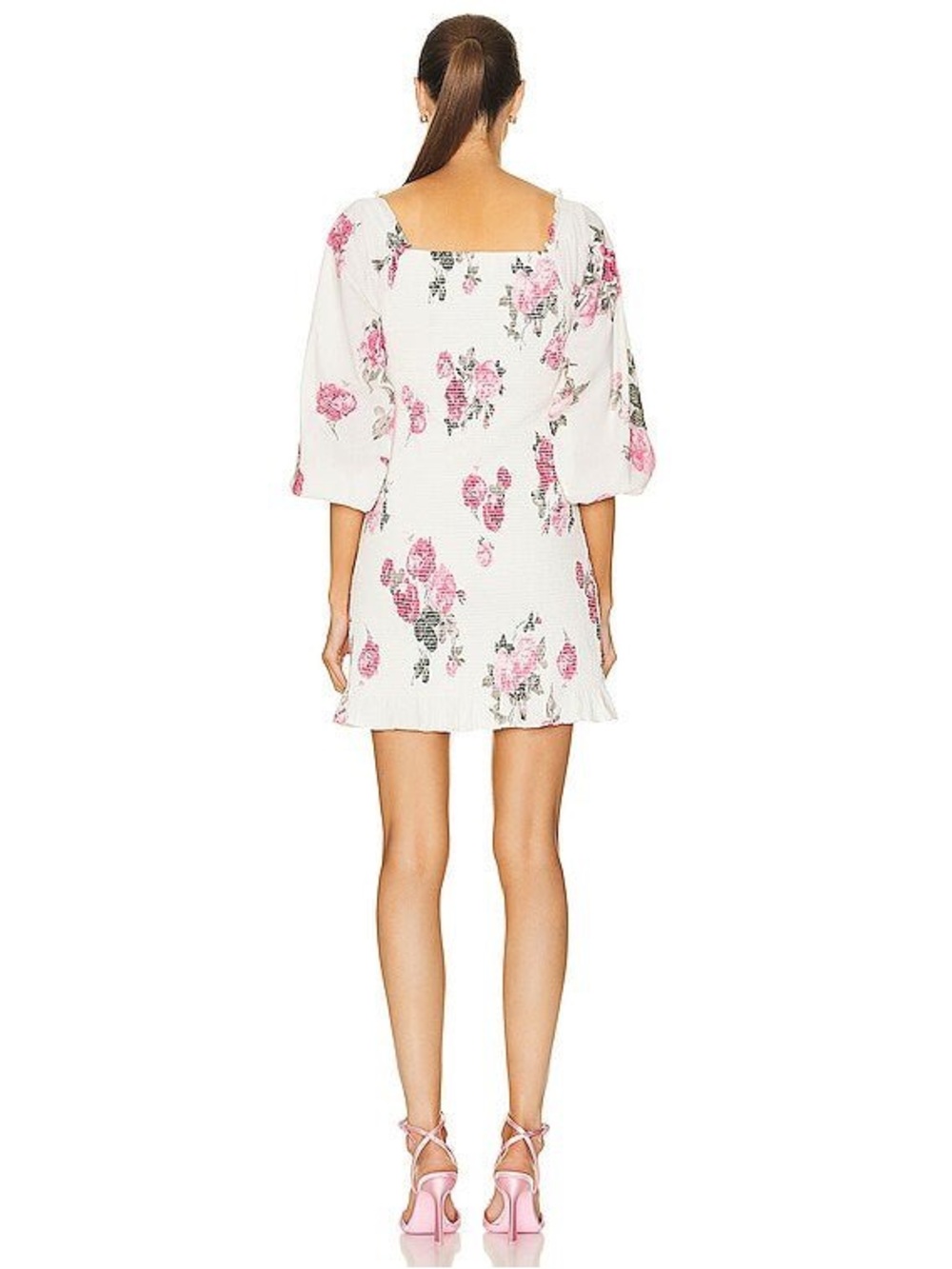 LoveShackFancy Kyndra Mini Dress - Picture 2 of 4